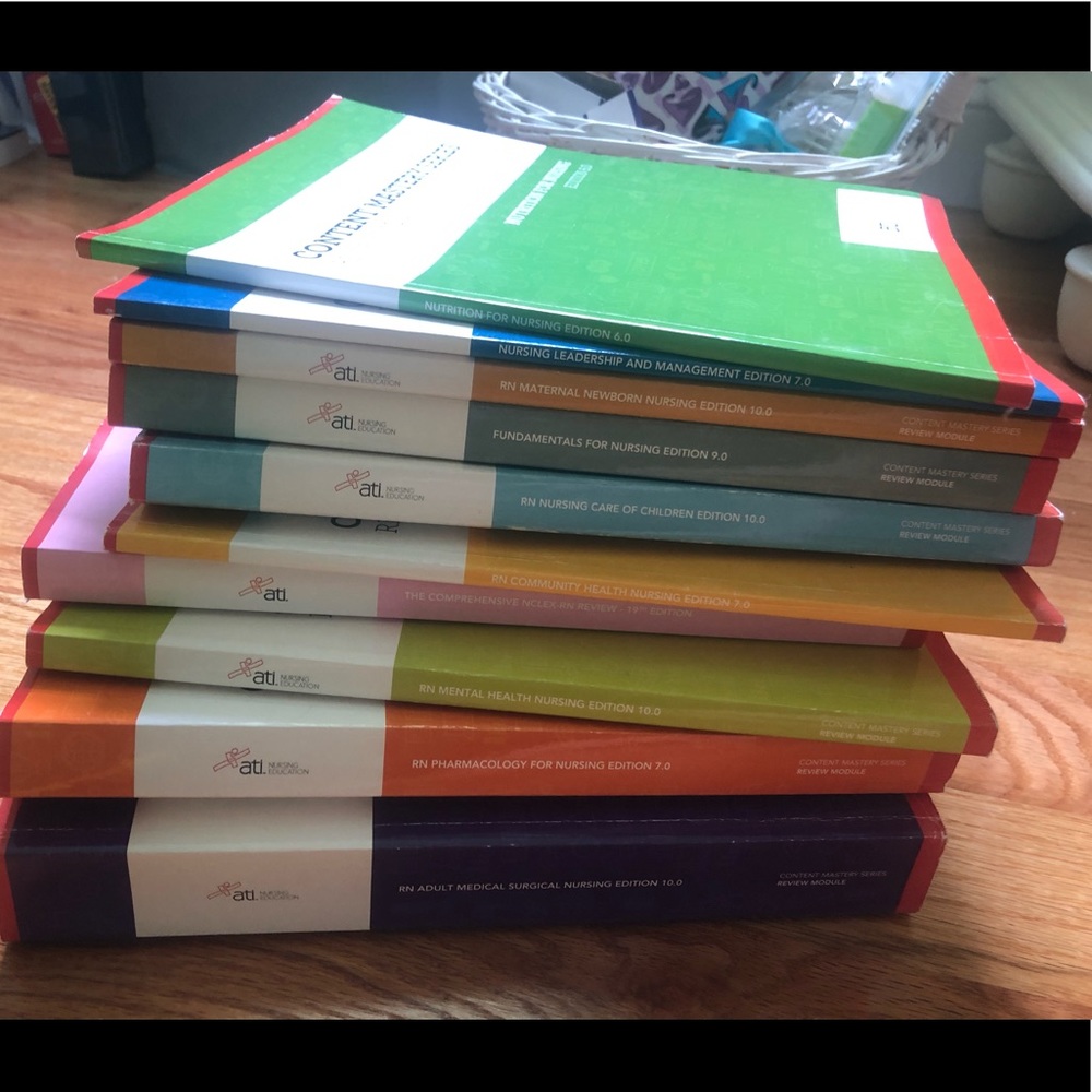 ALL 10 ATI books in great condition!